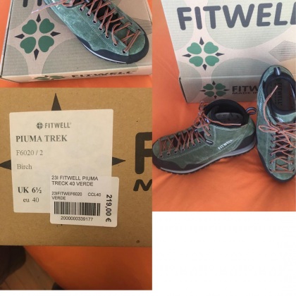 Fitwell, Piuma Treck Verde, 40